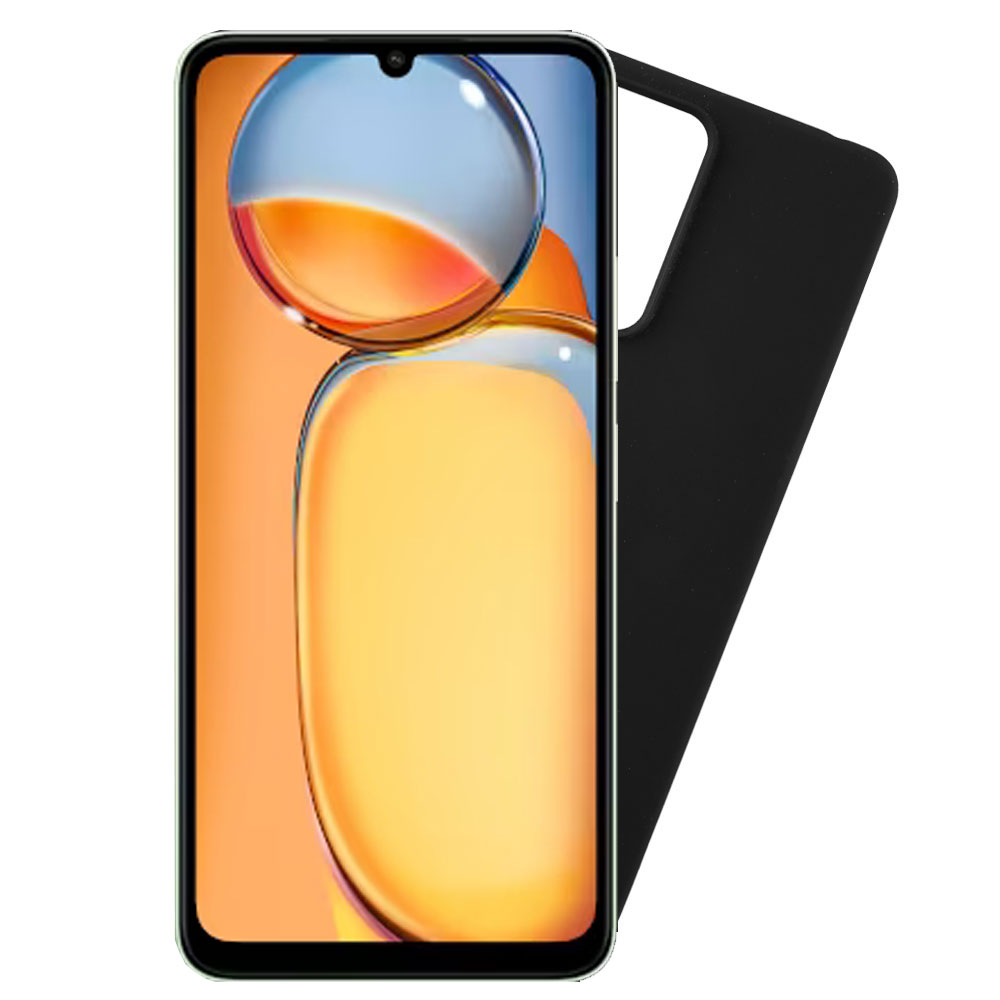 VOLTE-TEL ΘΗΚΗ XIAOMI POCO C65/ POCO M6 5G 6.74" SILICON TPU CAMERA GUARD BLACK