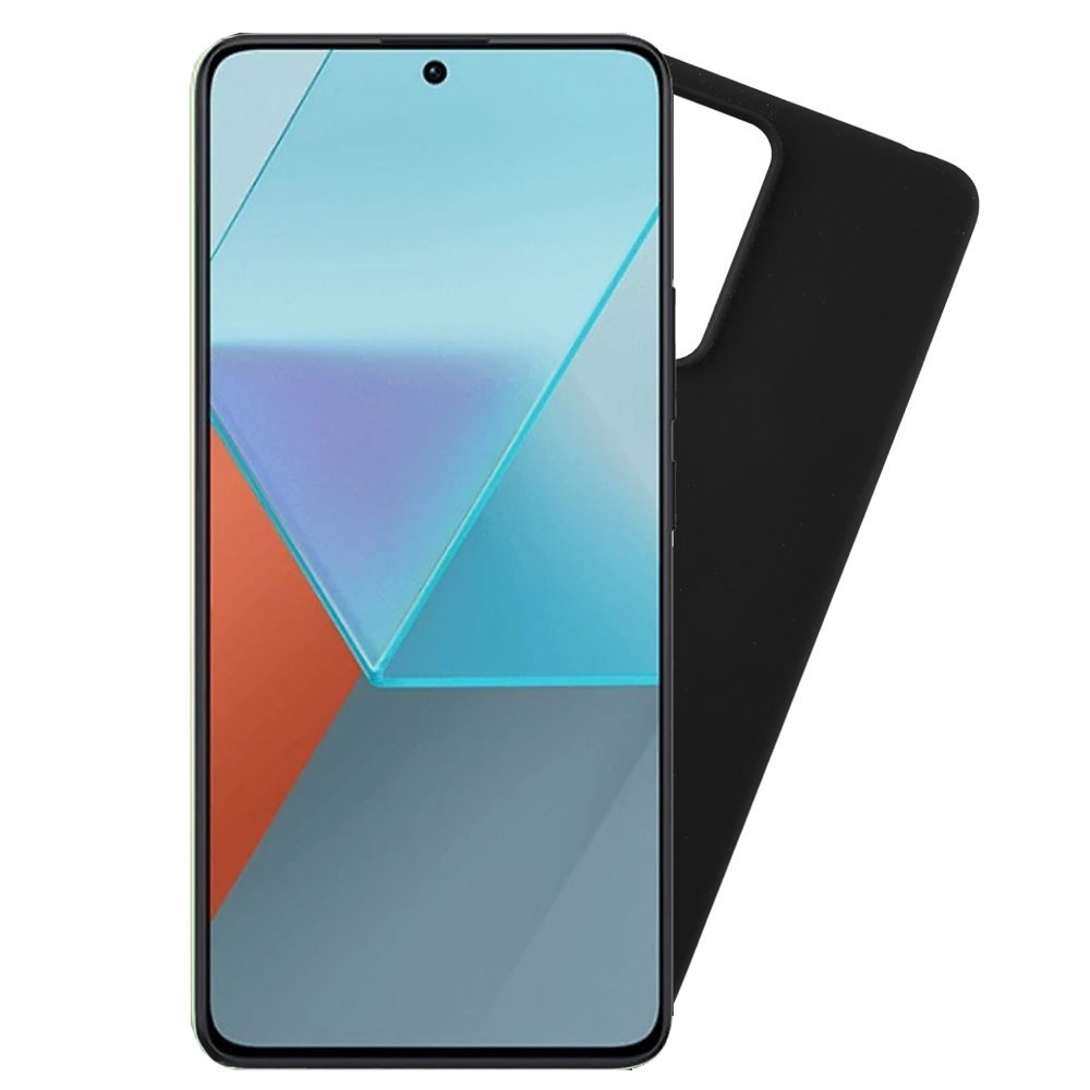 VOLTE-TEL ΘΗΚΗ XIAOMI REDMI NOTE 13 5G 6.67" SILICON TPU CAMERA GUARD BLACK