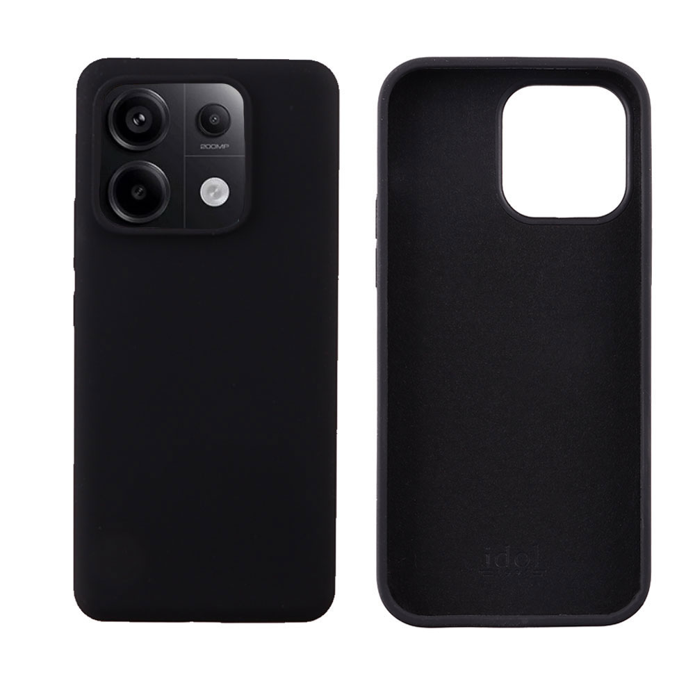 IDOL 1991 ΘΗΚΗ XIAOMI REDMI NOTE 13 5G 6.67" VELVET ELITE TPU 4 SIDE CAMERA GUARD BLACK