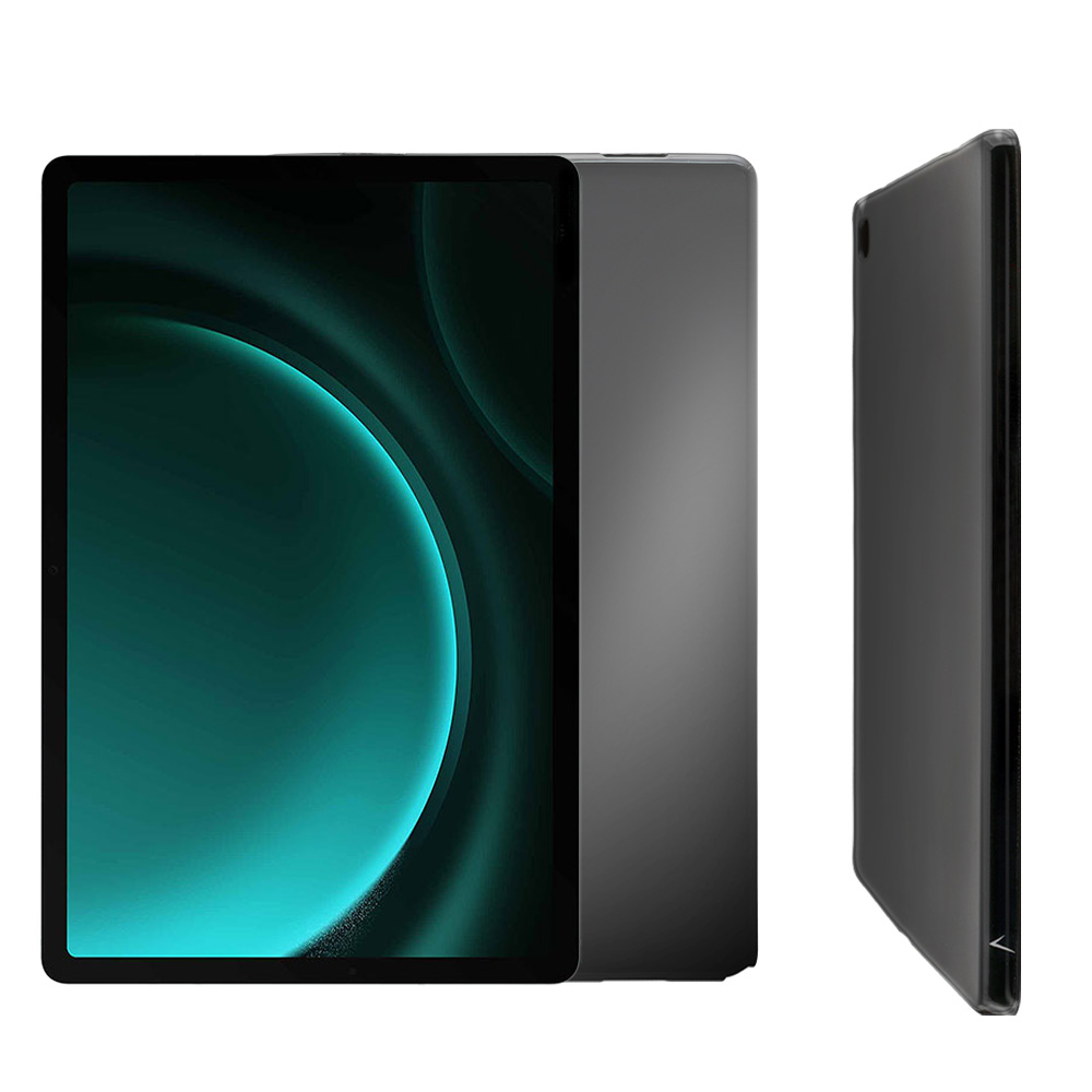 VOLTE-TEL ΘΗΚΗ SAMSUNG TAB S9 FE PLUS X610/TAB S9 FE PLUS 5G LTE X616 12.4" SILICON DELUXE TPU CAMERA GUARD BLACK