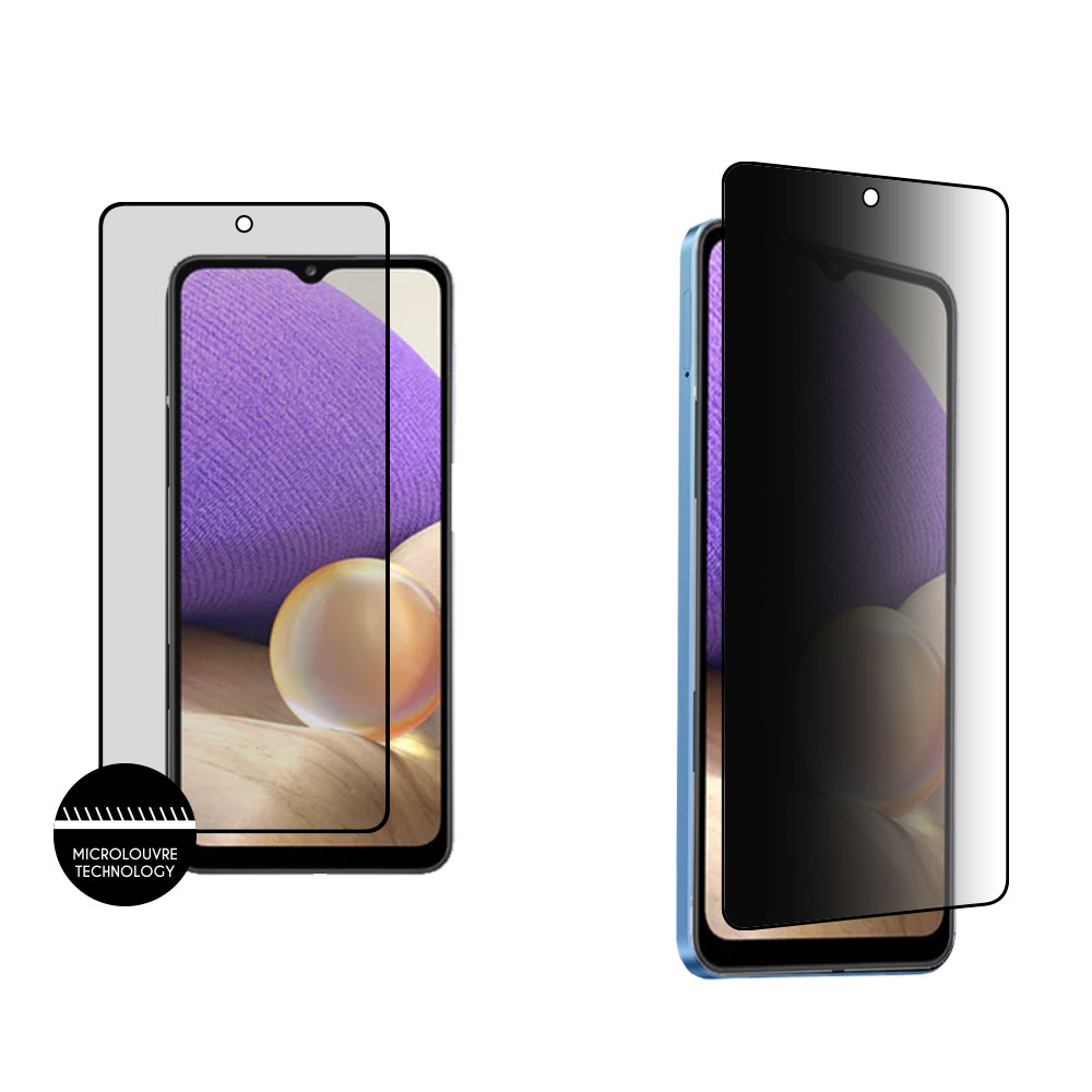IDOL 1991 TEMPERED GLASS SAMSUNG A35 5G 6.6" 9H 0.25mm PREMIUM PRIVACY ANTISPY SEMI CURVED FULL GLUE BLACK