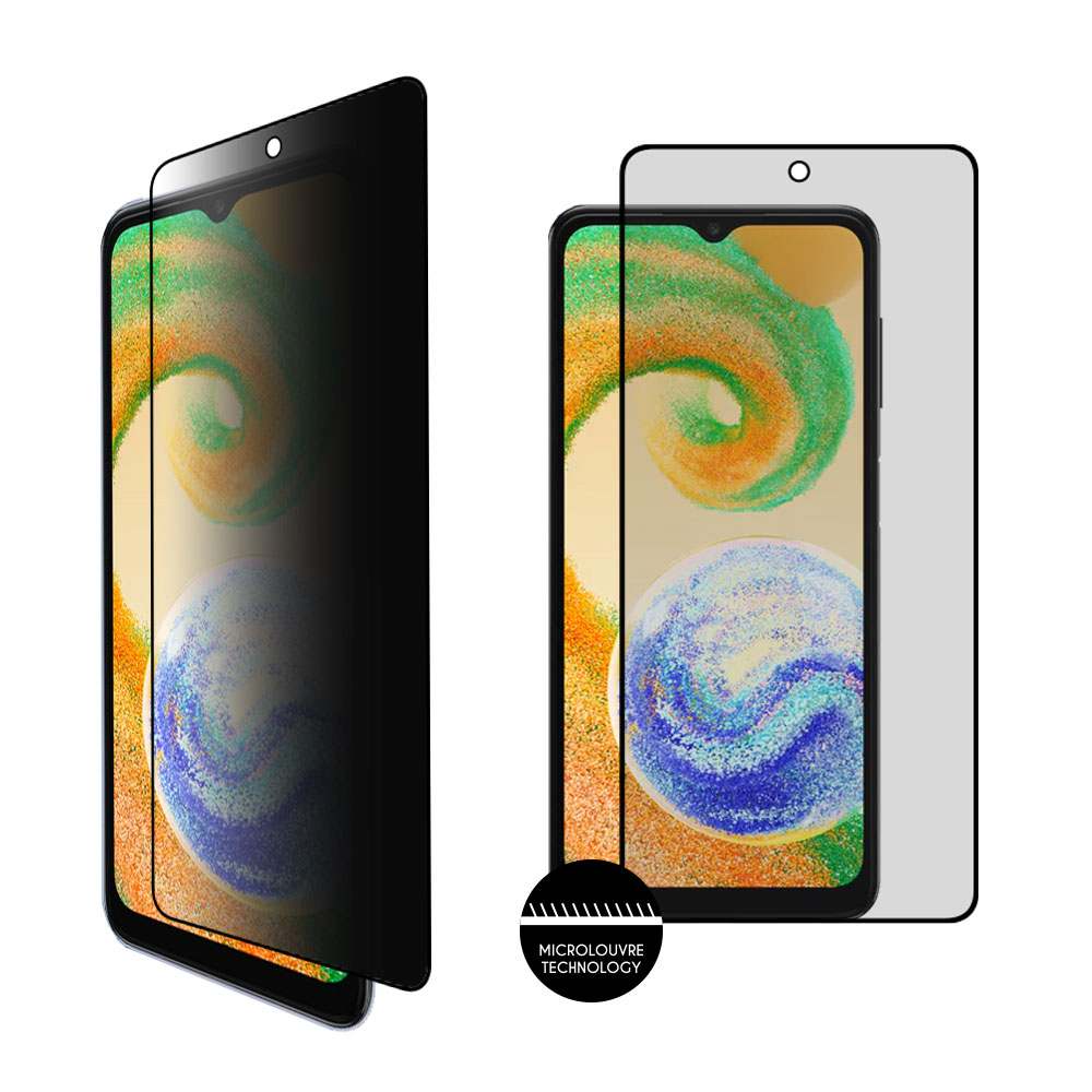 IDOL 1991 TEMPERED GLASS SAMSUNG A15 4G A155/A15 5G A156 6.4" 9H 0.25mm PRIVACY ANTISPY SEMI CURVED FULL GLUE BLACK