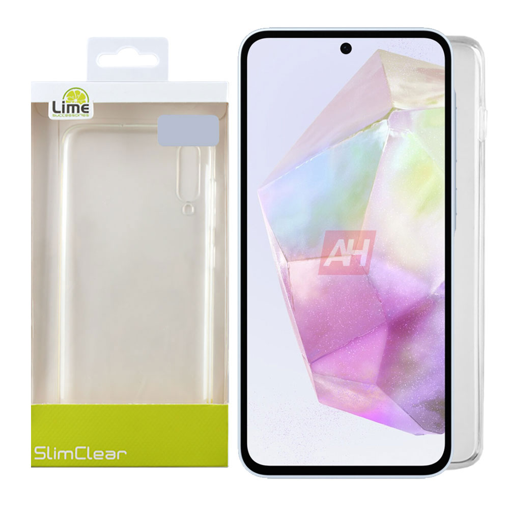 LIME ΘΗΚΗ SAMSUNG A35 5G A356 6.6" SLIMCLEAR TPU CAMERA GUARD ΔΙΑΦΑΝΗ