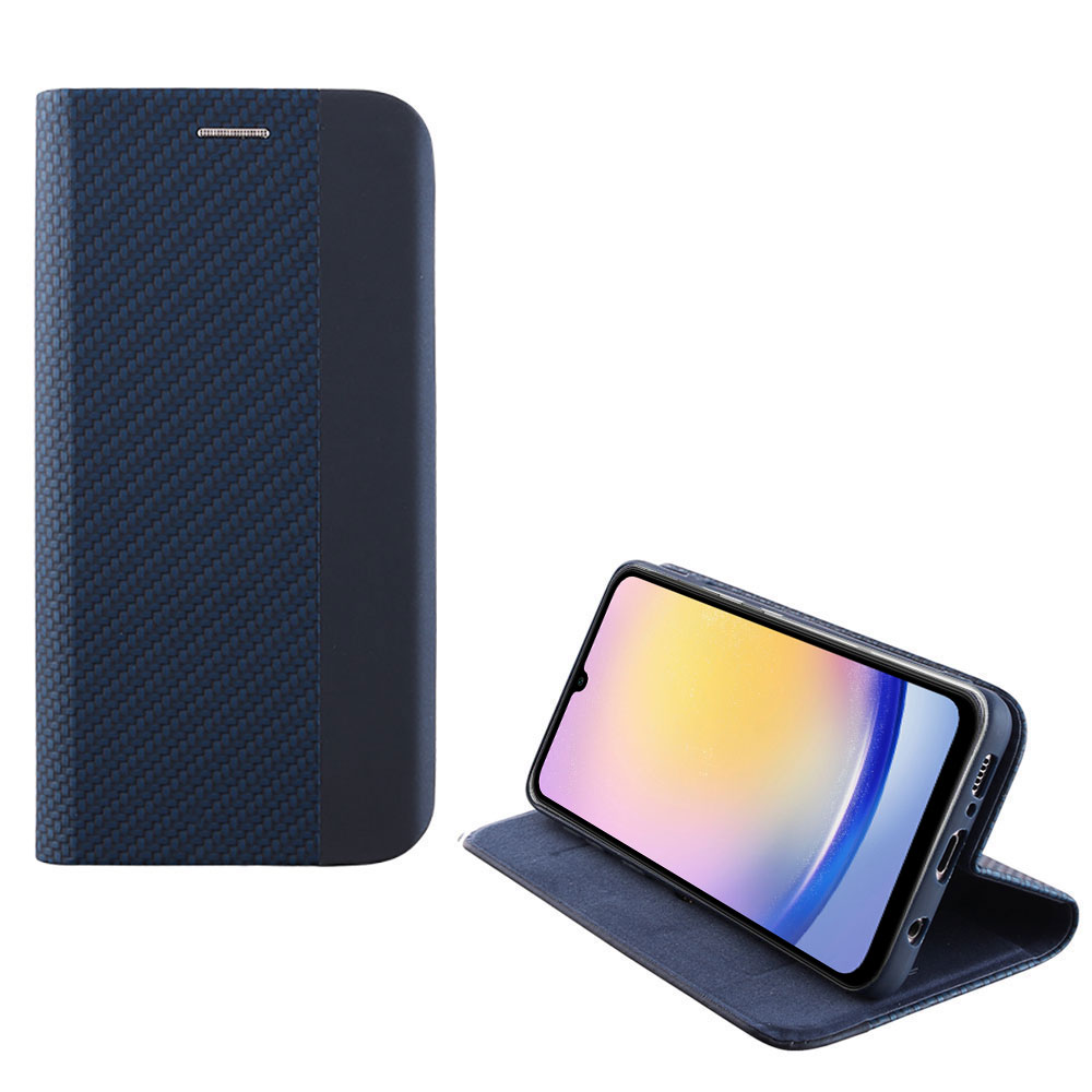 IDOL 1991 ΘΗΚΗ SAMSUNG A25 5G A256 6.5" ELITE ANTI-RFID BOOK STAND BLUE