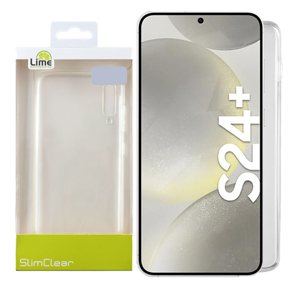 LIME ΘΗΚΗ SAMSUNG S24 PLUS 5G S926 6.7" SLIMCLEAR PREMIUM TPU CAMERA GUARD ΔΙΑΦΑΝΗ