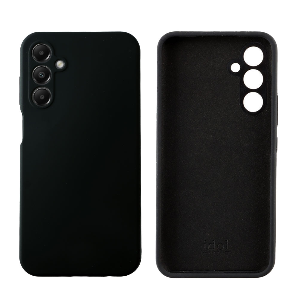 IDOL 1991 ΘΗΚΗ SAMSUNG A05s 4G A057/F14 4G E145 6.7" VELVET ELITE TPU 4 SIDE FULL CAMERA PROTECTION BLACK