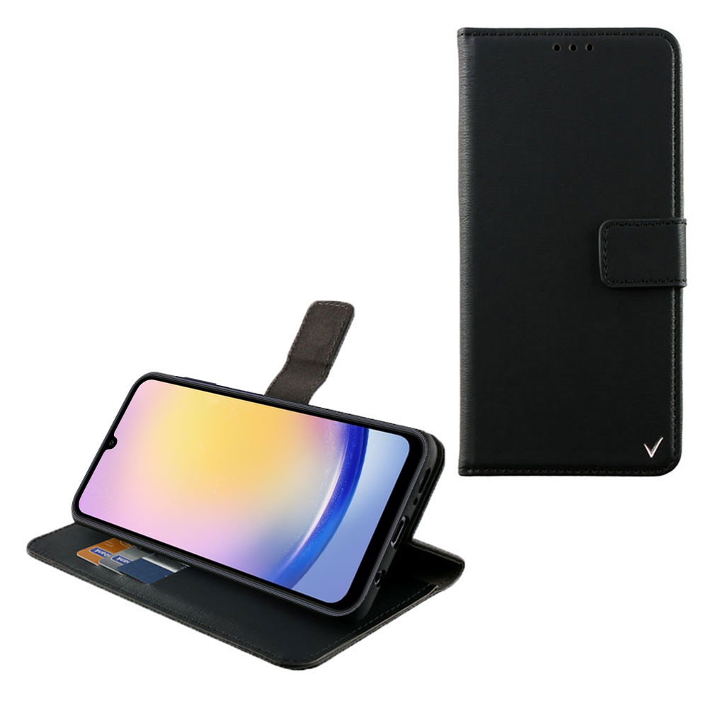VOLTE-TEL ΘΗΚΗ SAMSUNG A25 5G A256 6.5" ALLURE MAGNET BOOK STAND CLIP BLACK