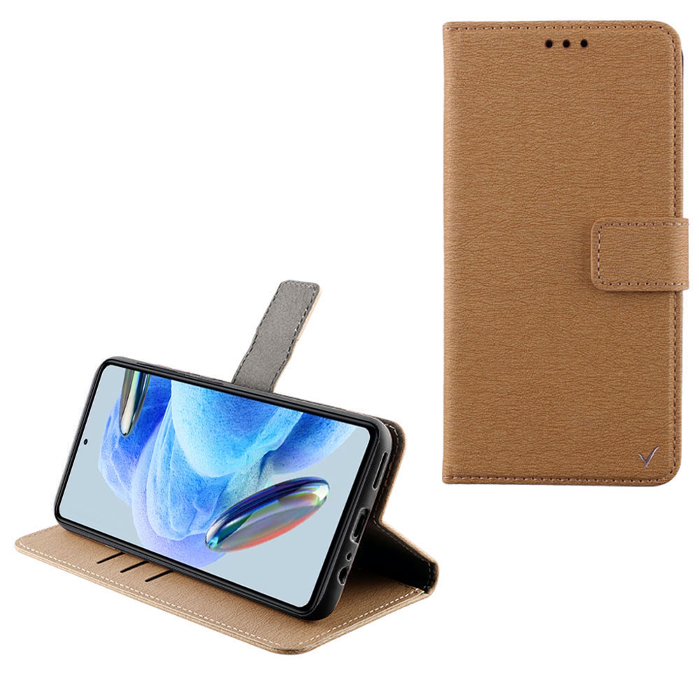 VOLTE-TEL ΘΗΚΗ XIAOMI REDMI NOTE 12 PRO 5G 6.67" ALLURE MAGNET BOOK STAND CLIP GOLD