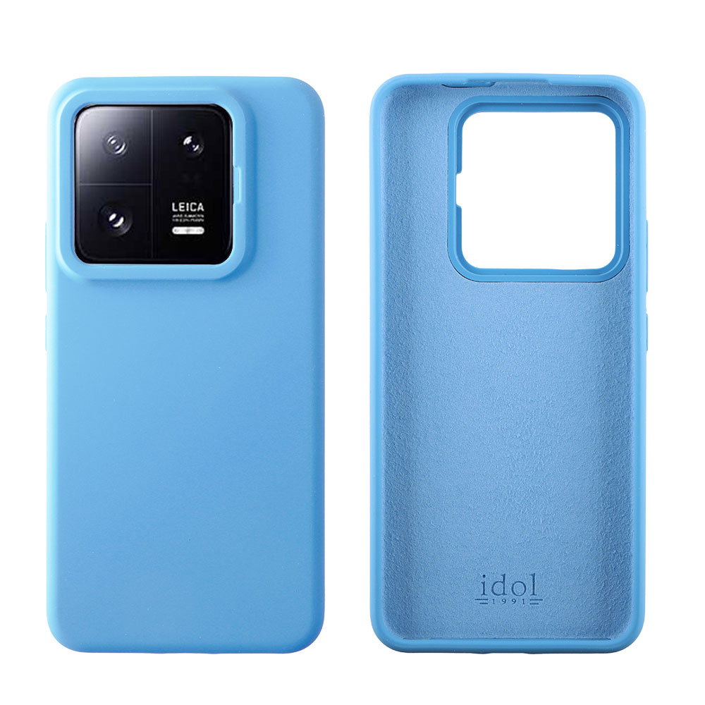 IDOL 1991 ΘΗΚΗ XIAOMI 14 PRO 5G 6.73" VELVET ELITE TPU 4 SIDE CAMERA GUARD WINTER BLUE