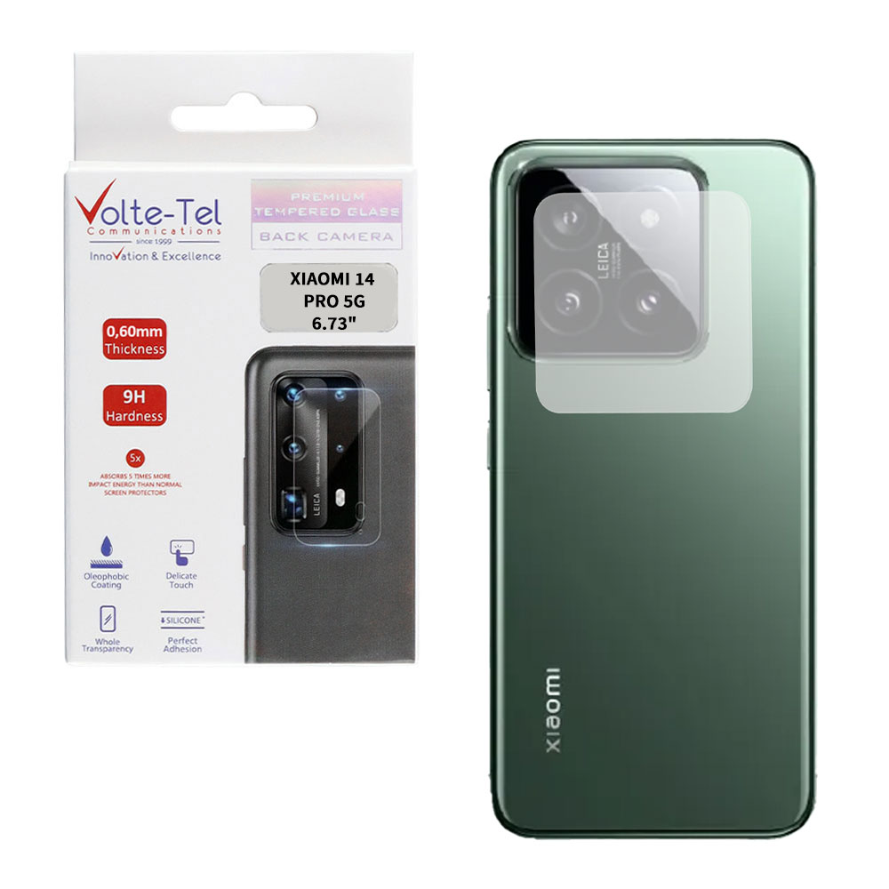 VOLTE-TEL TEMPERED GLASS XIAOMI 14 PRO 5G 6.73" 9H 0.30mm FOR CAMERA