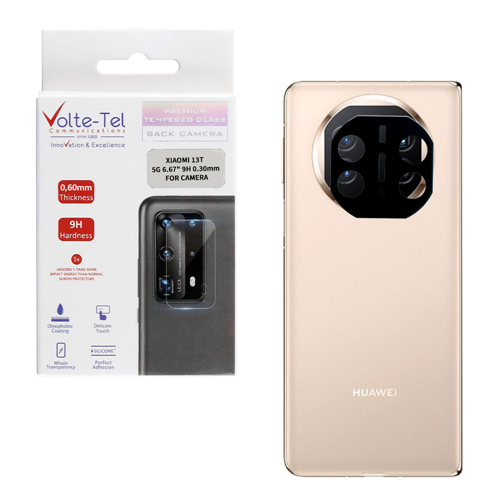VOLTE-TEL TEMPERED GLASS HUAWEI MATE X5 5G 7,85" 9H 0.25mm 3D CURVED FOR CAMERA BLACK