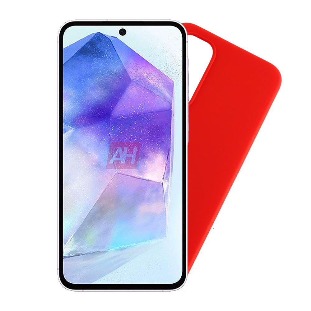 VOLTE-TEL ΘΗΚΗ SAMSUNG A55 5G A556 6.6" SILICON TPU CAMERA GUARD RED