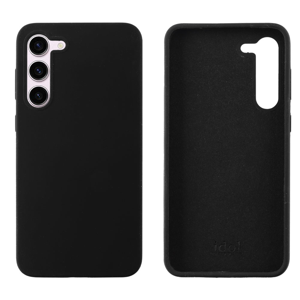 IDOL 1991 ΘΗΚΗ SAMSUNG S24 5G S921 6.2" VELVET ELITE TPU 4 SIDE FULL CAMERA PROTECTION BLACK