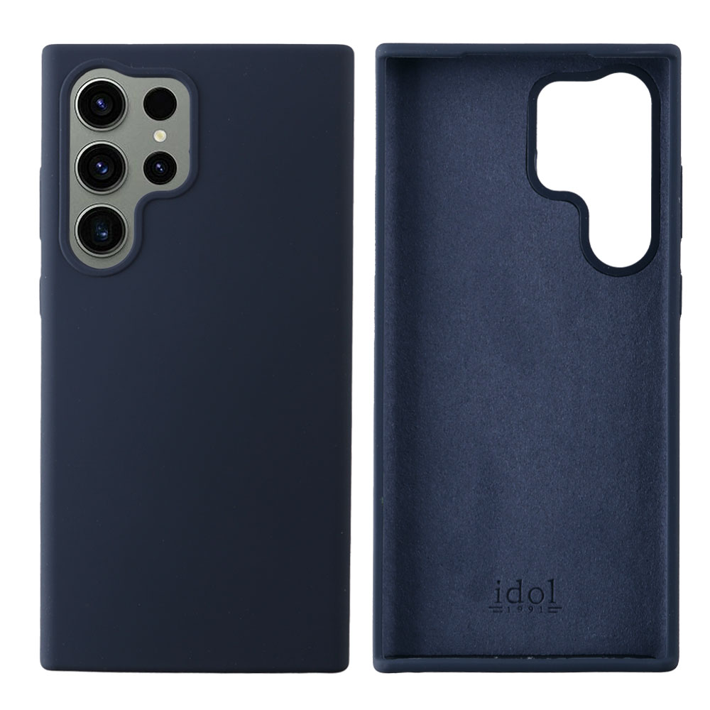 IDOL 1991 ΘΗΚΗ SAMSUNG S24 ULTRA 5G S928 6.8" VELVET ELITE TPU 4 SIDE FULL CAMERA PROTECTION WINTER BLUE