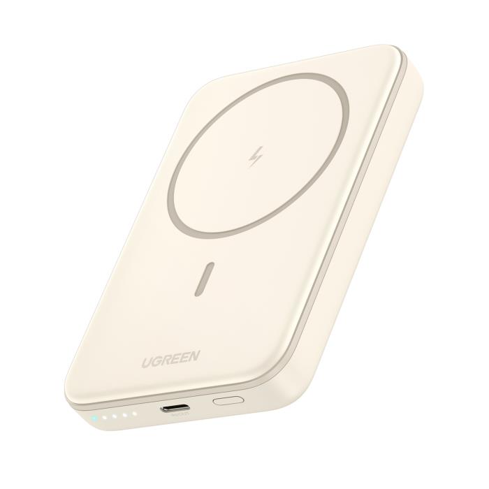 Power Bank Magnetic Wireless UGREEN 10000mAh 22.5W PDx1 PB561 25208 Beige
