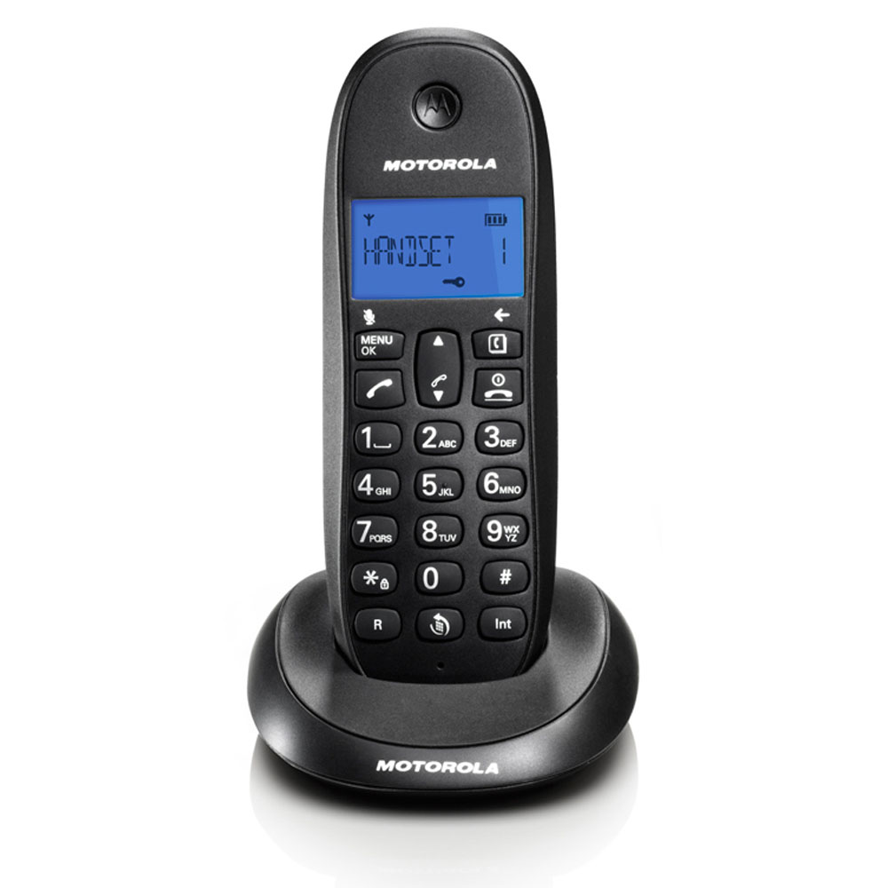 ΑΣΥΡΜΑΤΟ ΤΗΛΕΦΩΝΟ MOTOROLA C1001CB BLACK GR