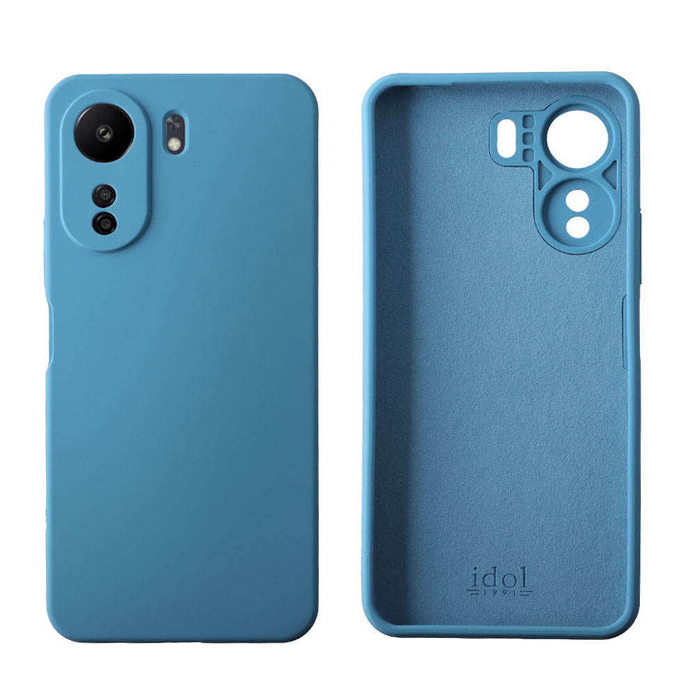 IDOL 1991 ΘΗΚΗ XIAOMI POCO C65 6.74" VELVET ELITE TPU 4 SIDE FULL CAMERA PROTECTION WINTER BLUE