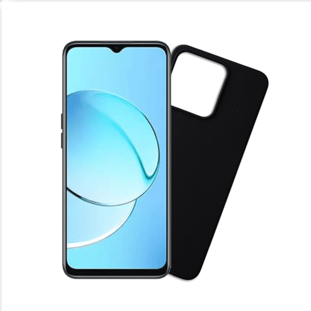 VOLTE-TEL ΘΗΚΗ REALME C51/C53 6.74" SILICON TPU CAMERA GUARD BLACK
