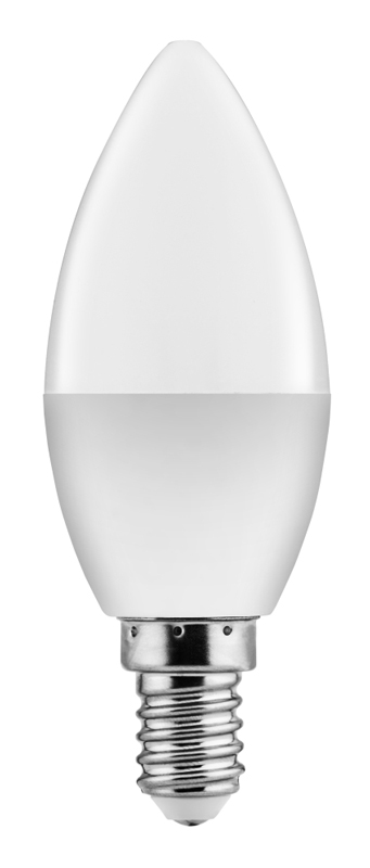 POWERTECH LED λάμπα candle E14-011, 7W, 4000K, E14, 600lm