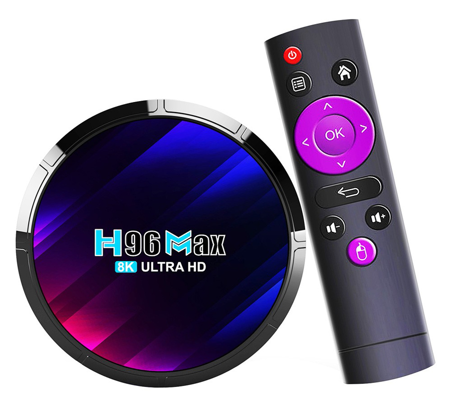 H96 TV Box Max RK3528, 8K, 4/32GB, Wi-Fi, Bluetooth, Android 13