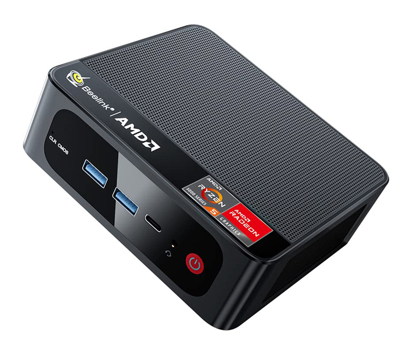 BEELINK mini PC SER 5, AMD 5560U, 16GB, 500GB M.2, Windows 11 Pro