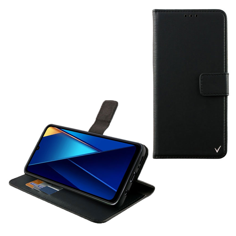 VOLTE-TEL ΘΗΚΗ XIAOMI POCO C65/ POCO M6 5G 6.74" ALLURE MAGNET BOOK STAND CLIP BLACK