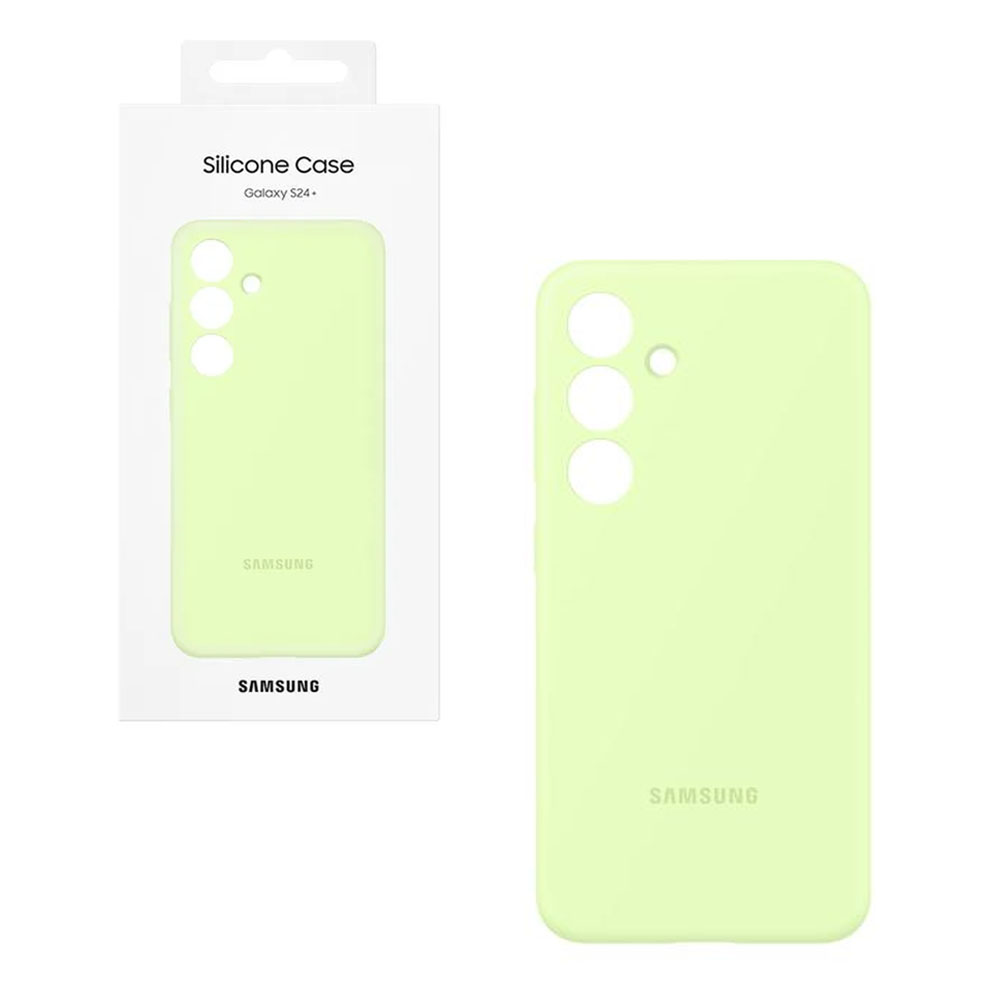 ΘΗΚΗ SAMSUNG S24 PLUS 5G S926 SILICONE CASE EF-PS926TGEGWW LIGHT GREEN PACKING OR