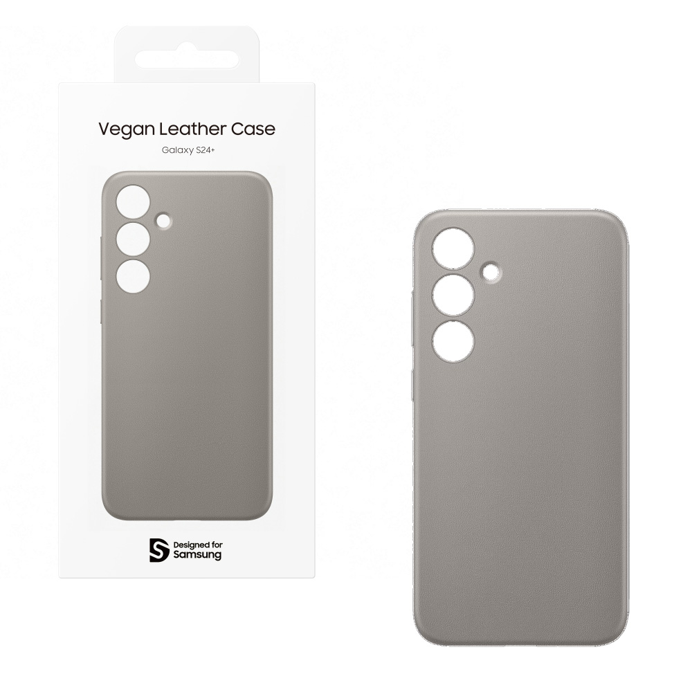 ΘΗΚΗ SAMSUNG S24 PLUS 5G S926 VEGAN LEATHER CASE GP-FPS926HCAVW DARK VIOLET PACKING OR