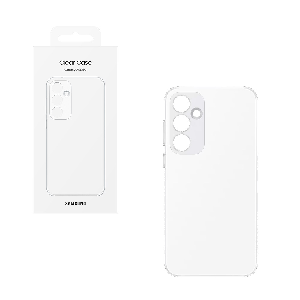ΘΗΚΗ SAMSUNG A55 5G A556 CLEAR CASE EF-QA556CTEGWW TRANSPARENT PACKING OR