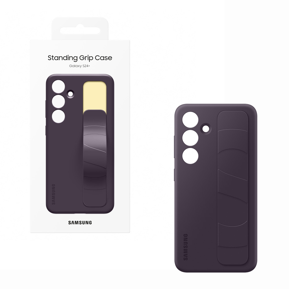 ΘΗΚΗ SAMSUNG S24 5G S921 STANDING GRIP CASE EF-GS921CEEGWW DARK VIOLET PACKING OR