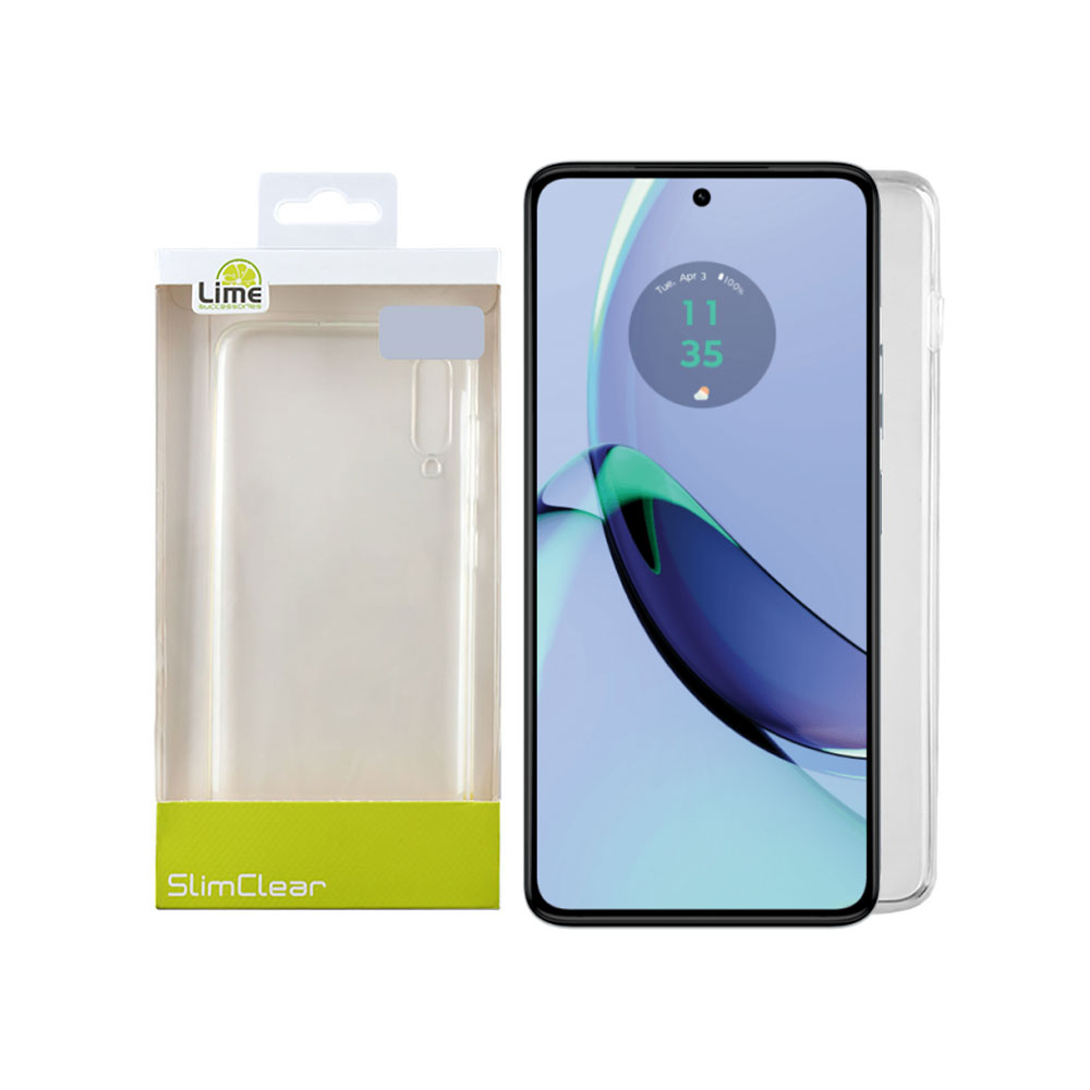 LIME ΘΗΚΗ MOTOROLA MOTO G84 6.5" SLIMCLEAR TPU FULL CAMERA PROTECTION ΔΙΑΦΑΝΗ