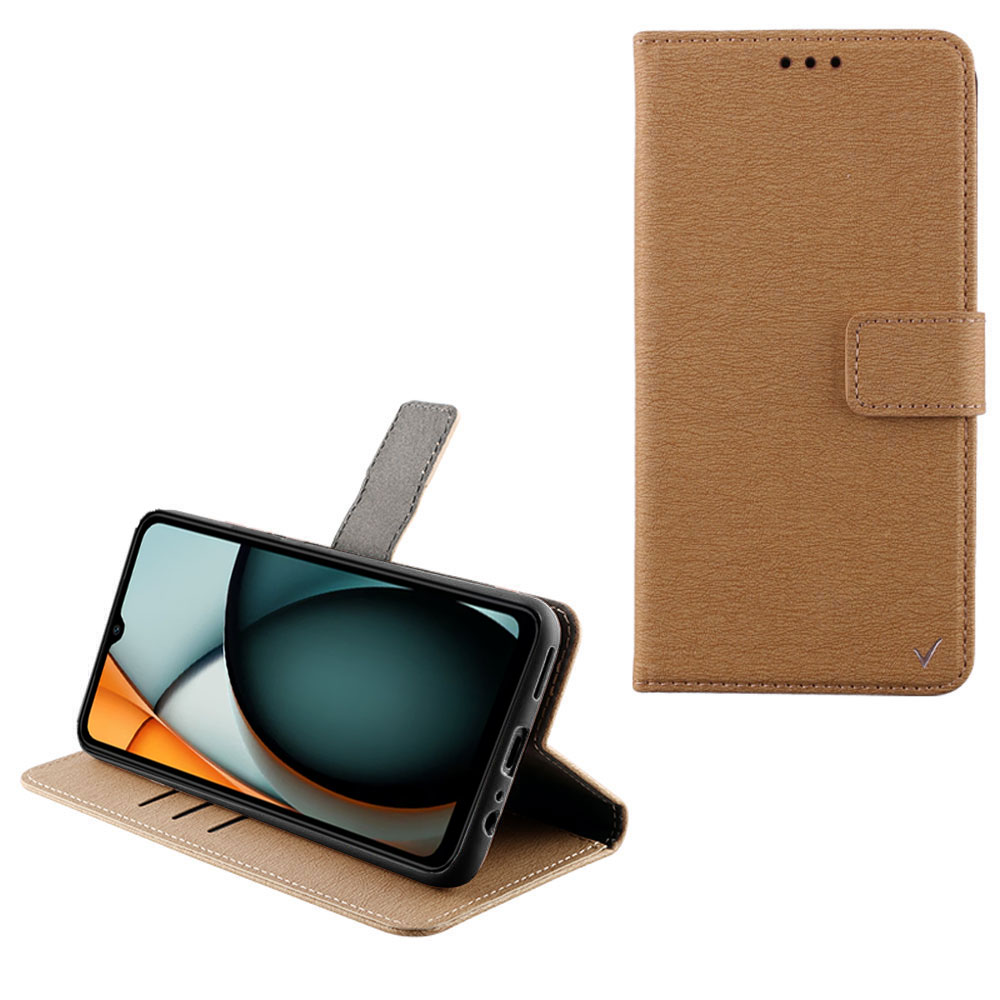 VOLTE-TEL ΘΗΚΗ XIAOMI REDMI A3 4G/A3X 4G 6.71" ALLURE MAGNET BOOK STAND CLIP GOLD