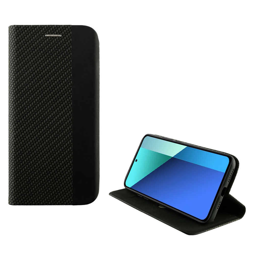 IDOL 1991 ΘΗΚΗ XIAOMI REDMI NOTE 13 4G 6.67" ELITE ANTI-RFID BOOK STAND BLACK