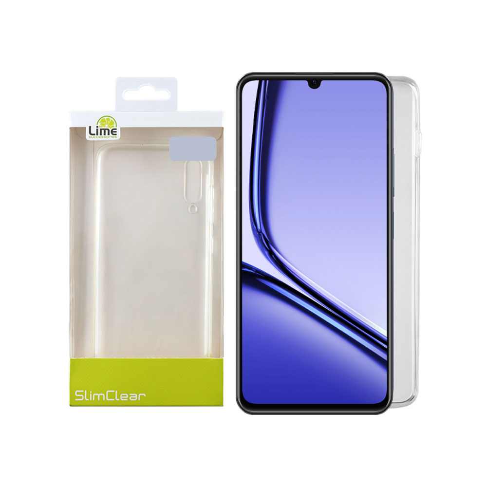 LIME ΘΗΚΗ REALME NOTE 50 6.72" SLIMCLEAR TPU FULL CAMERA PROTECTION ΔΙΑΦΑΝΗ