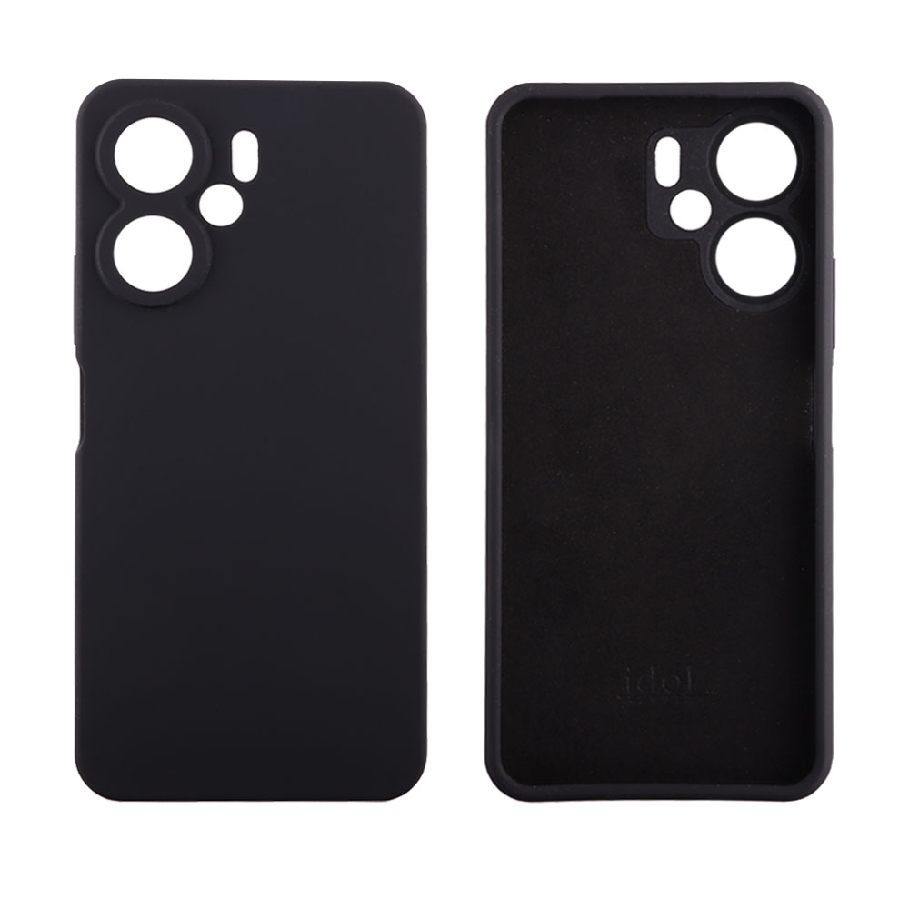 IDOL 1991 ΘΗΚΗ XIAOMI REDMI 13C 4G/5G 6.74" VELVET ELITE TPU 4 SIDE FULL CAMERA PROTECTION BLACK