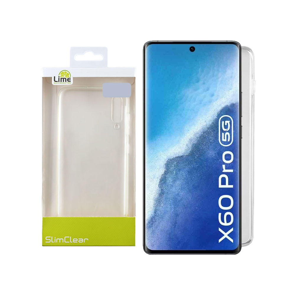 LIME ΘΗΚΗ VIVO X60 PRO 5G 6.56" SLIMCLEAR TPU FULL CAMERA PROTECTION ΔΙΑΦΑΝΗ