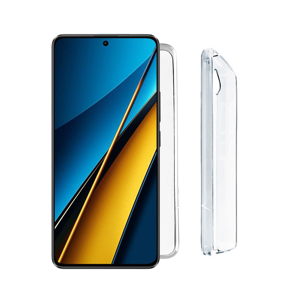 VOLTE-TEL ΘΗΚΗ XIAOMI POCO M6 PRO 4G 6.67" SLIMCOLOR AIR TPU FULL CAMERA PROTECTION ΔΙΑΦΑΝΗ