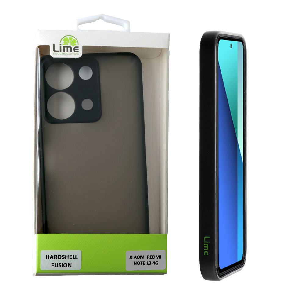 IDOL 1991 ΘΗΚΗ XIAOMI REDMI NOTE 13 4G 6.67" CRISTALYTE TPU CAMERA GUARD ΔΙΑΦΑΝΗ ΓΚΡΙ