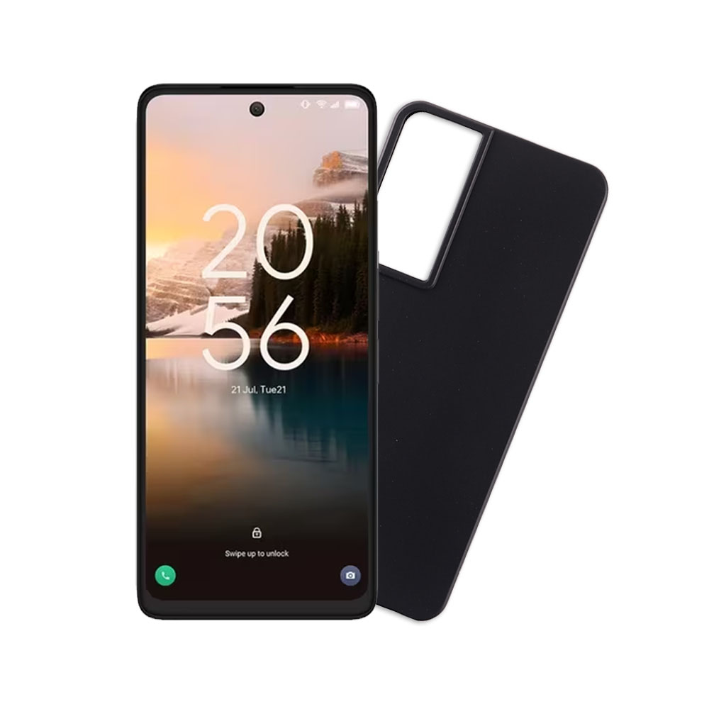 VOLTE-TEL ΘΗΚΗ TCL 40 NXTPAPER 4G T612B 6,78" SILICON TPU CAMERA GUARD BLACK