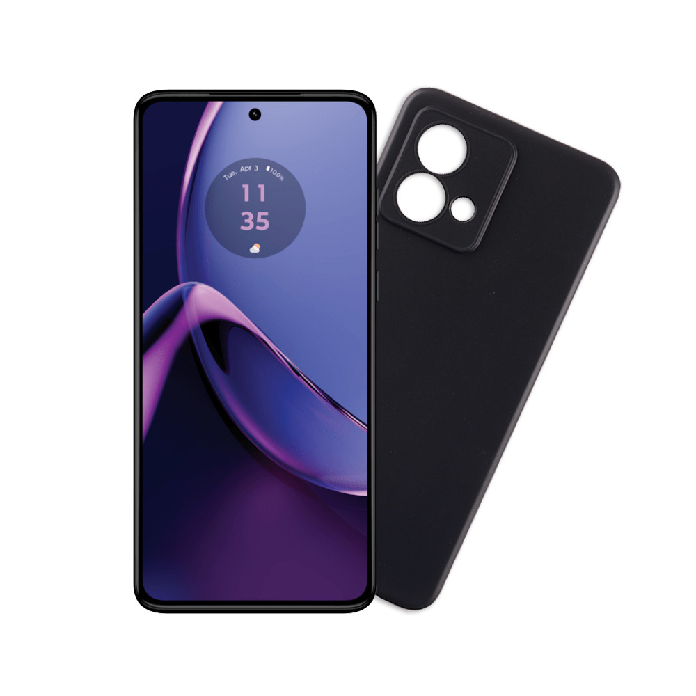 VOLTE-TEL ΘΗΚΗ MOTOROLA MOTO G84 5G 6.5" SILICON TPU FULL CAMERA PROTECTION BLACK