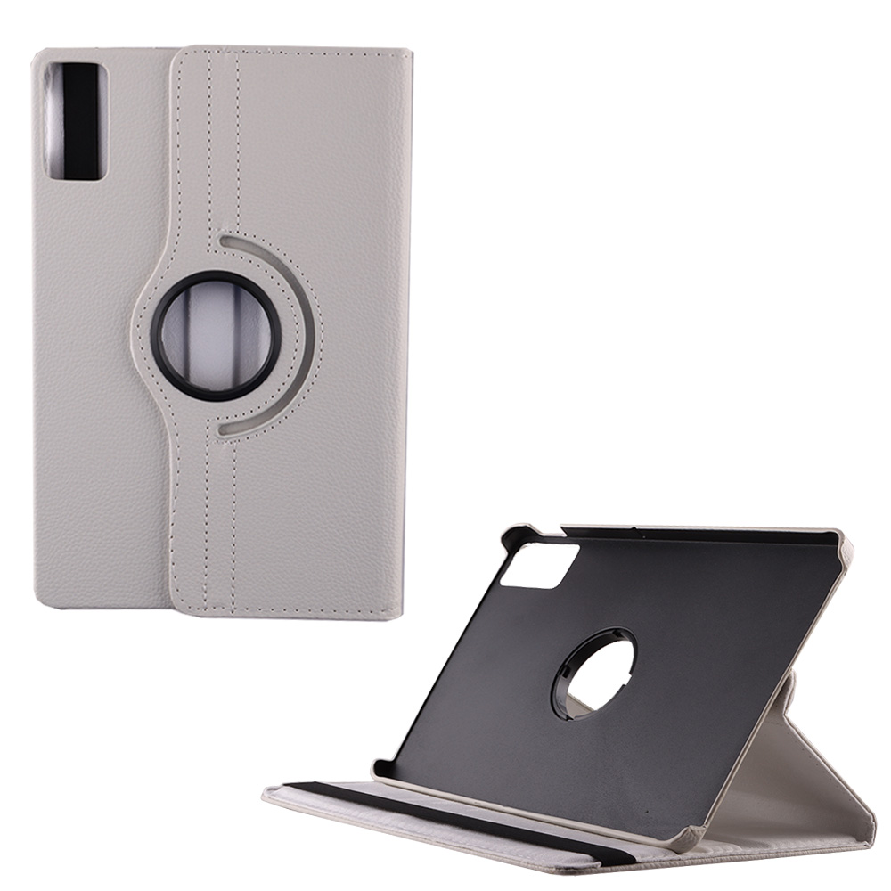 VOLTE-TEL ΘΗΚΗ XIAOMI REDMI PAD SE 11.0" LEATHER BOOK ROTATING STAND WHITE