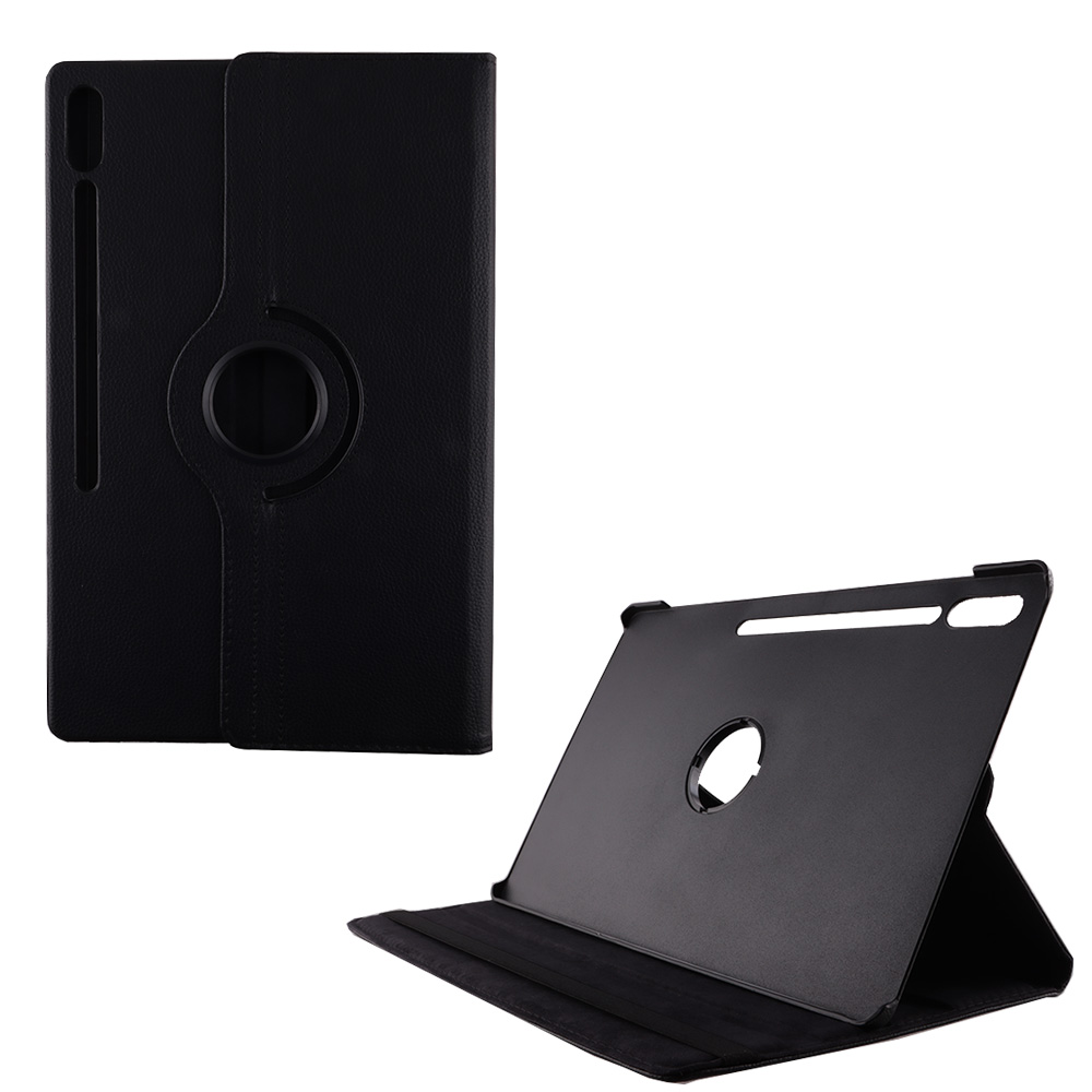 VOLTE-TEL ΘΗΚΗ SAMSUNG TAB S9 ULTRA X910/TAB S10 ULTRA X920/TAB S11 ULTRA X930 14.6" LEATHER BOOK ROTATING STAND BLACK