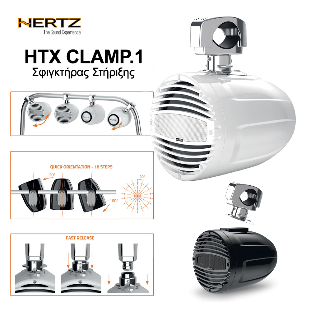 HERTZ-HTX-CLAMP.1-Σφιγκτήρας-Στήριξης