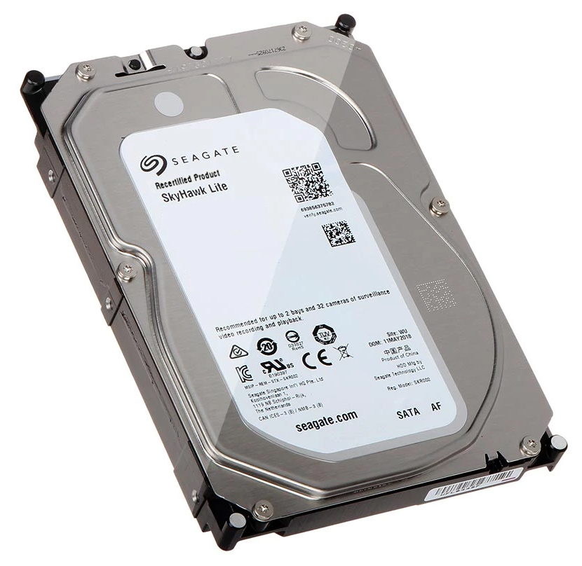 SEAGATE σκληρός δίσκος 3.5" SkyHawk Lite, 1TB, 6Gb/s, FR