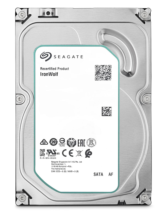 SEAGATE σκληρός δίσκος 3.5" IronWolf, 4TB, 5900RPM, 64MB, 6Gb/s, FR