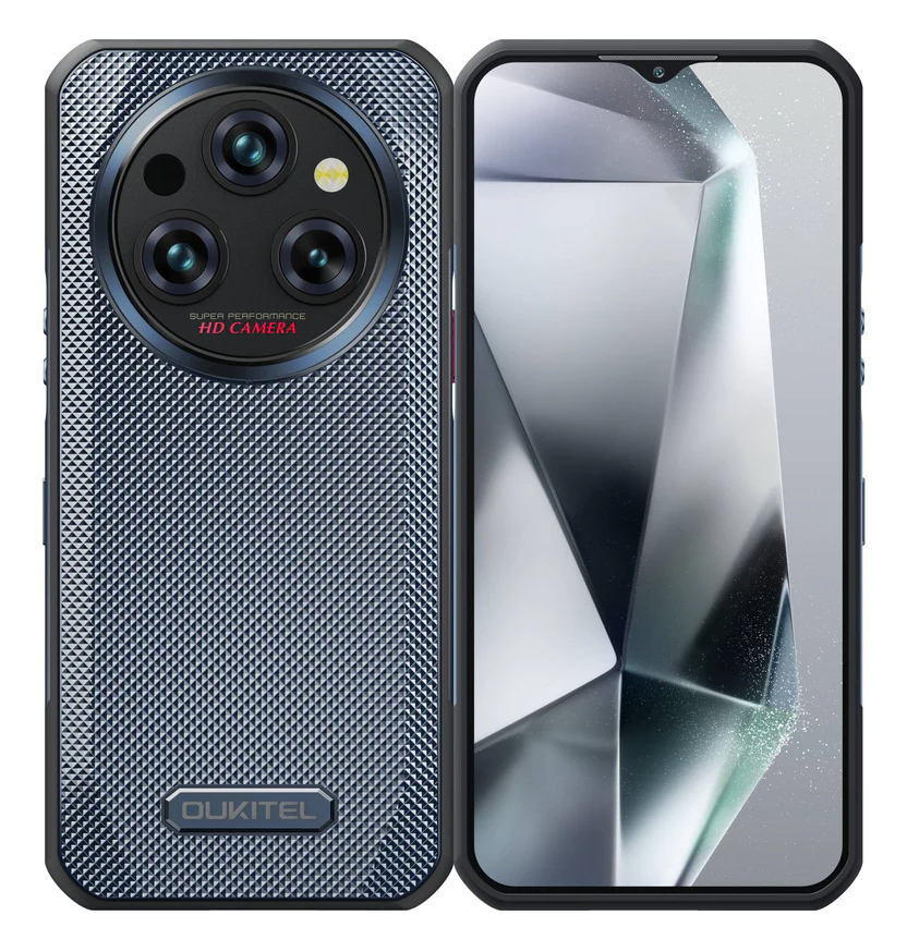 OUKITEL smartphone WP35 5G, 6.6", 8/256GB, IP68/IP69K, 11000mAh, γκρι