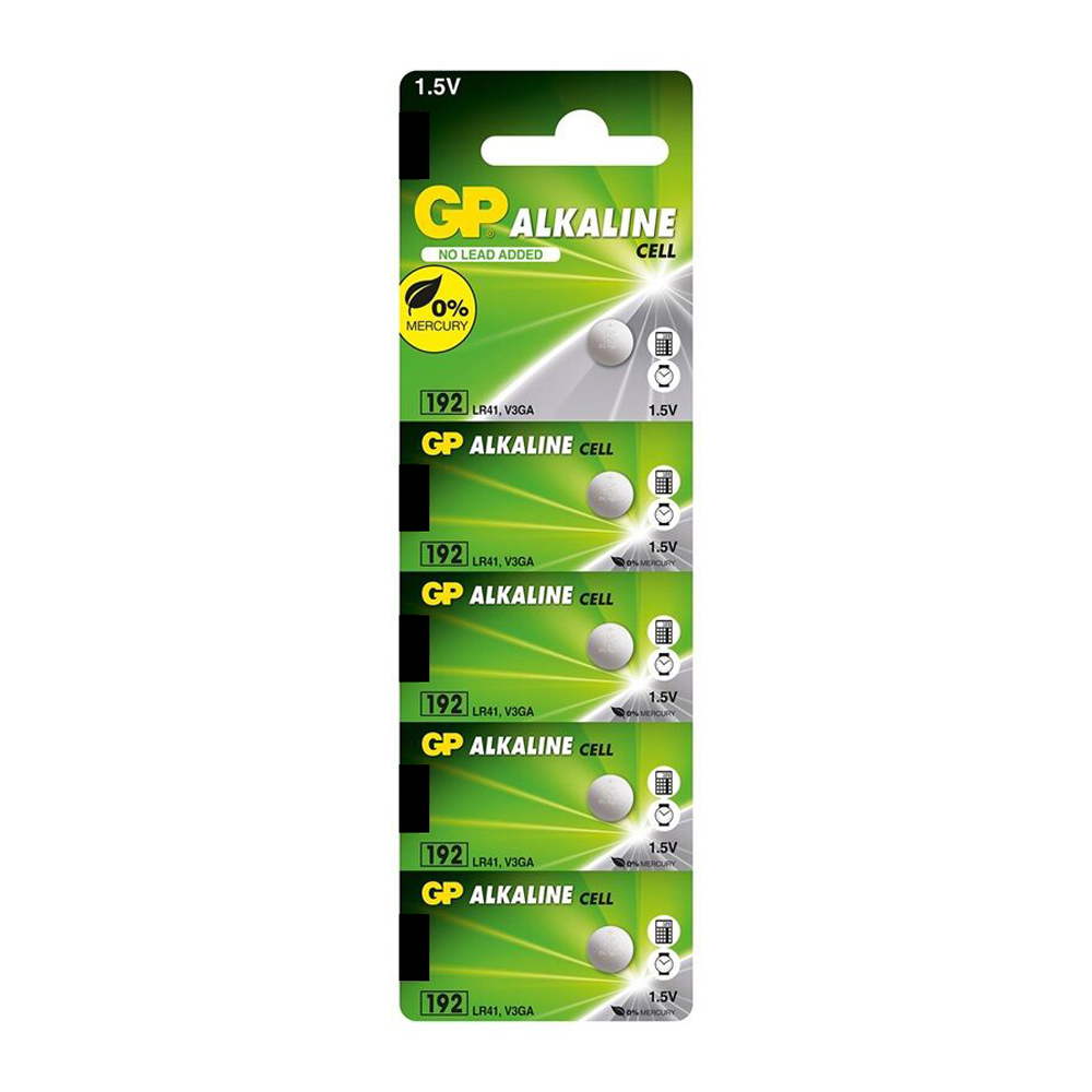 ΜΠΑΤΑΡΙΕΣ ΡΟΛΟΓΙΟΥ LR41/192/AG3 ΑΛΚΑΛΙΚΕΣ 1.50V GP