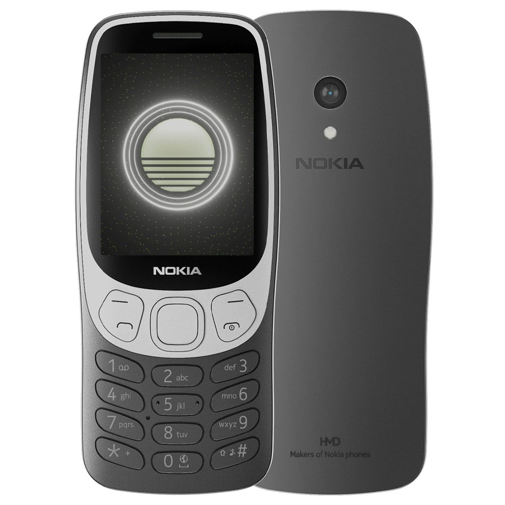 ΚΙΝΗΤΟ ΜΕ ΠΛΗΚΤΡΑ NOKIA 3210 (2024) 4G 2.4" DUAL SIM 64MB/128MB (TA-1618) GRUNGE BLACK GR