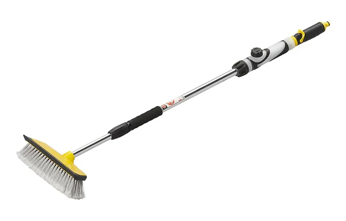 PROPLUS βούρτσα πλυσίματος 150689, τηλεσκοπική έως 1.5m, κίτρινη