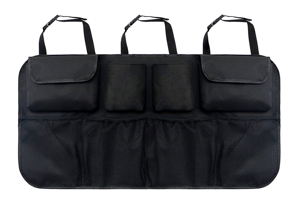 Θήκη οργάνωσης πορτμπαγκάζ αυτοκινήτου AG403B, 47.5x86cm, μαύρη